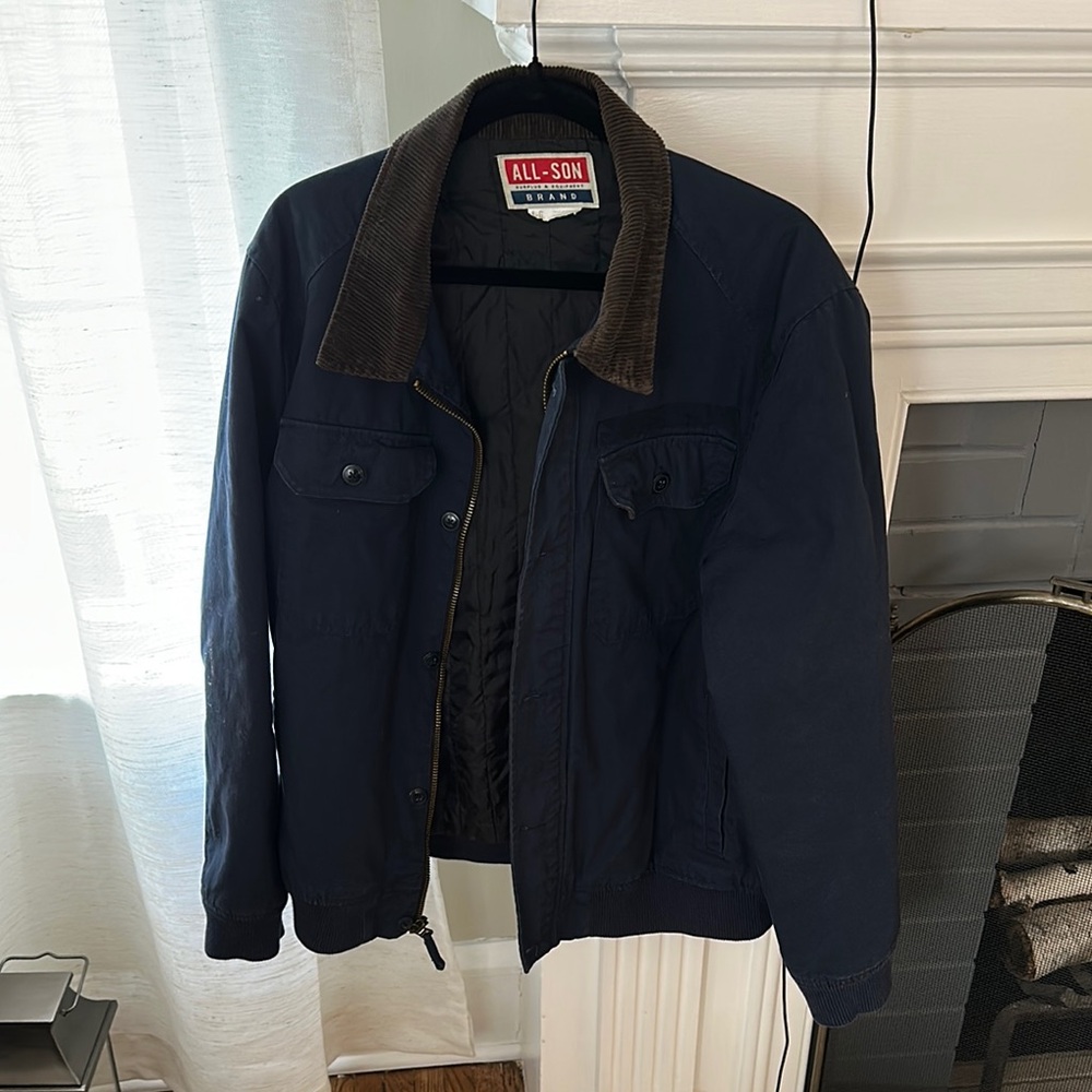 Men's Navy Jacket
